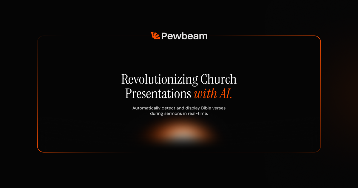 Pewbeam gallery image