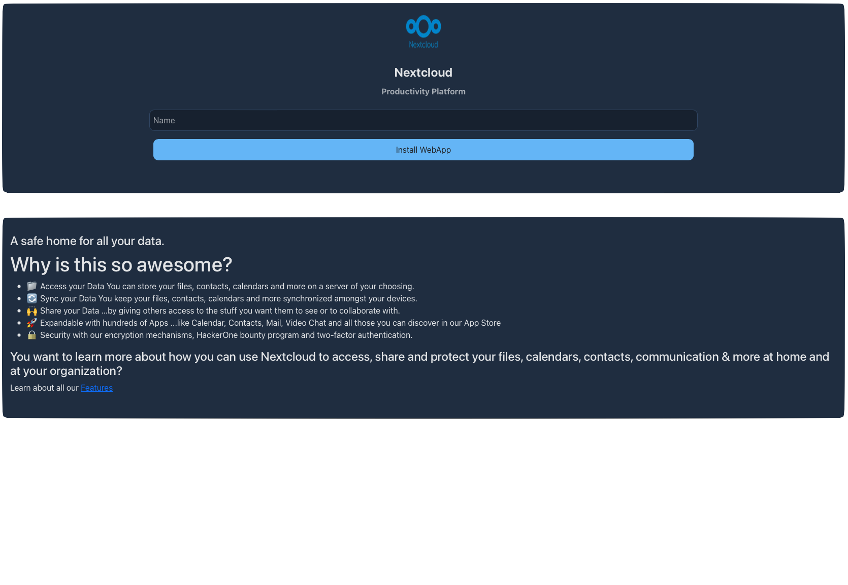 WebApp Store gallery image