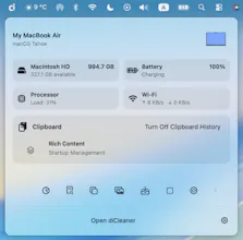 diCleaner for MacOS gallery image