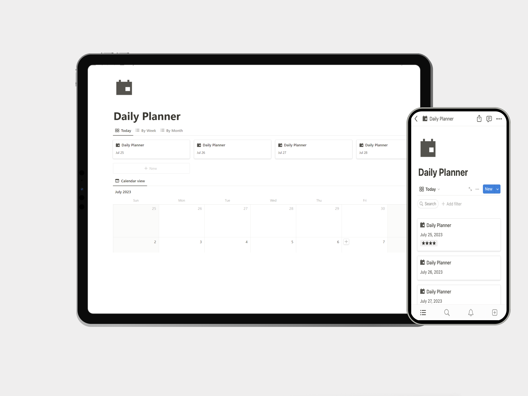 Notion Daily Planner gallery image