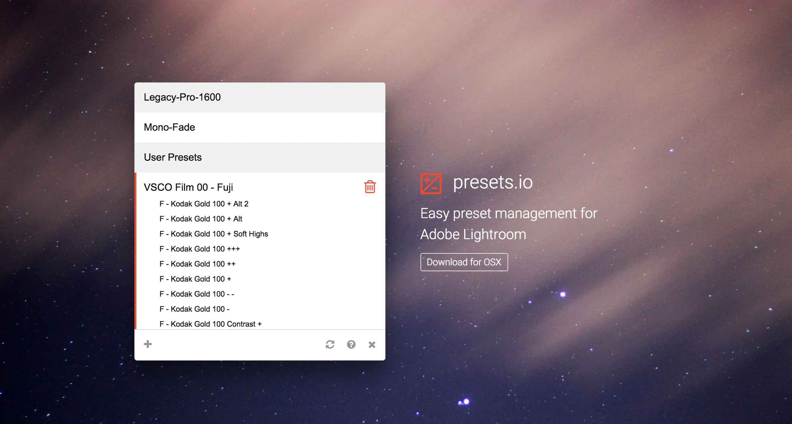 Presets.io