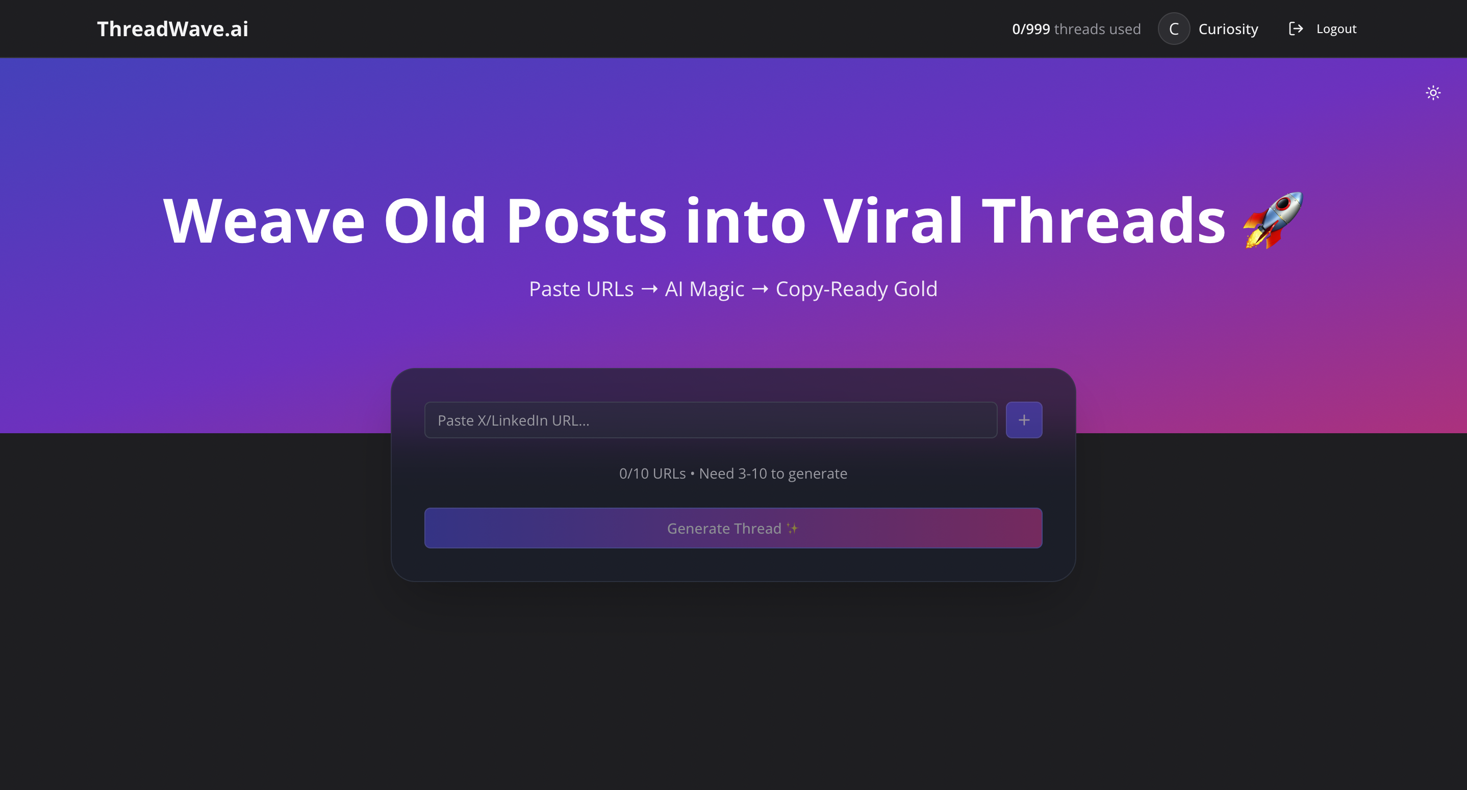 ThreadWave.ai - Screenshot 2 preview