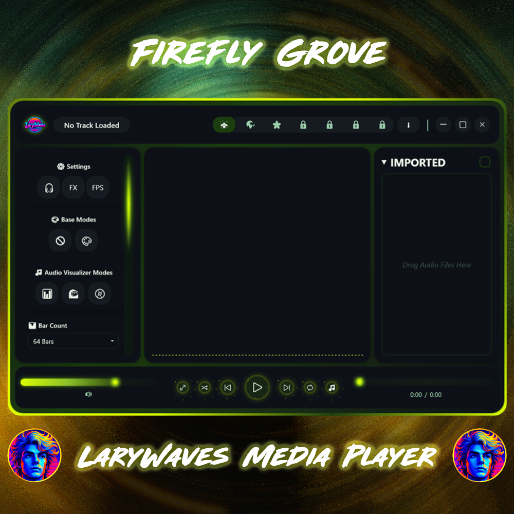 LaryWaves Media Player (v0.1) gallery image