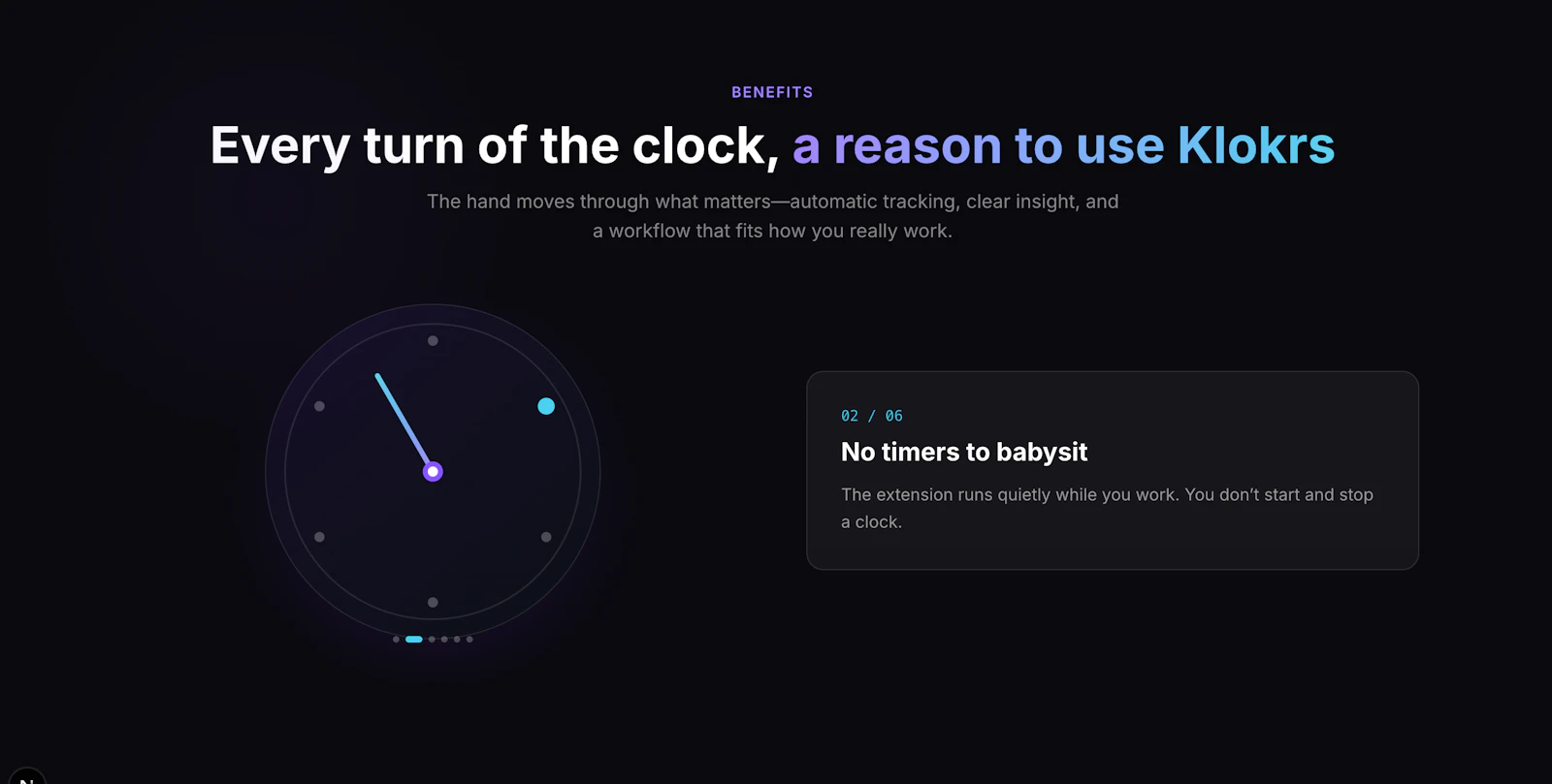 Klokrs — Tab Time Tracker for Engineers screenshot 9