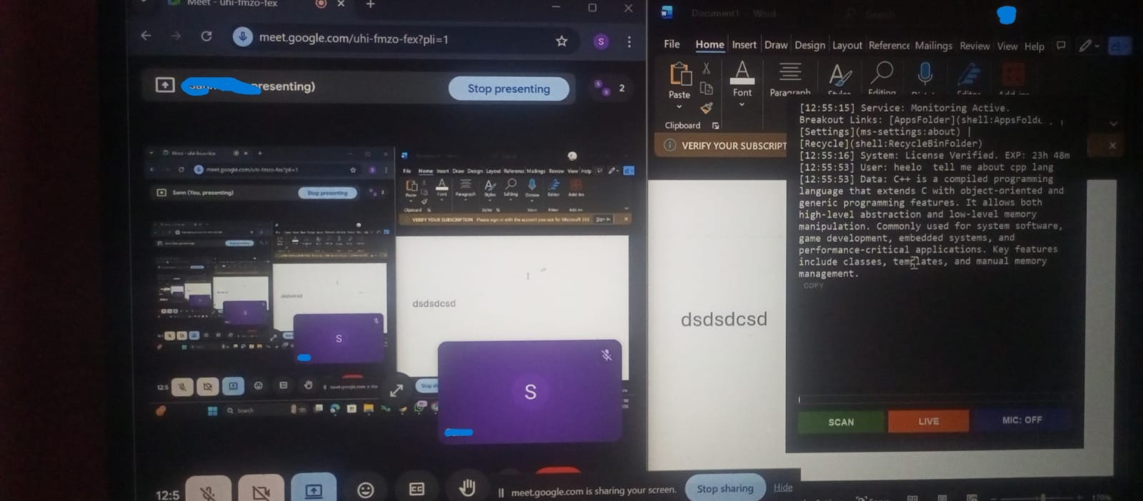 AI Exam inyAssistant - Screenshot 4 showing product features and functionality