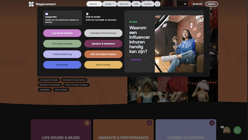 Stageconnect screenshot 2