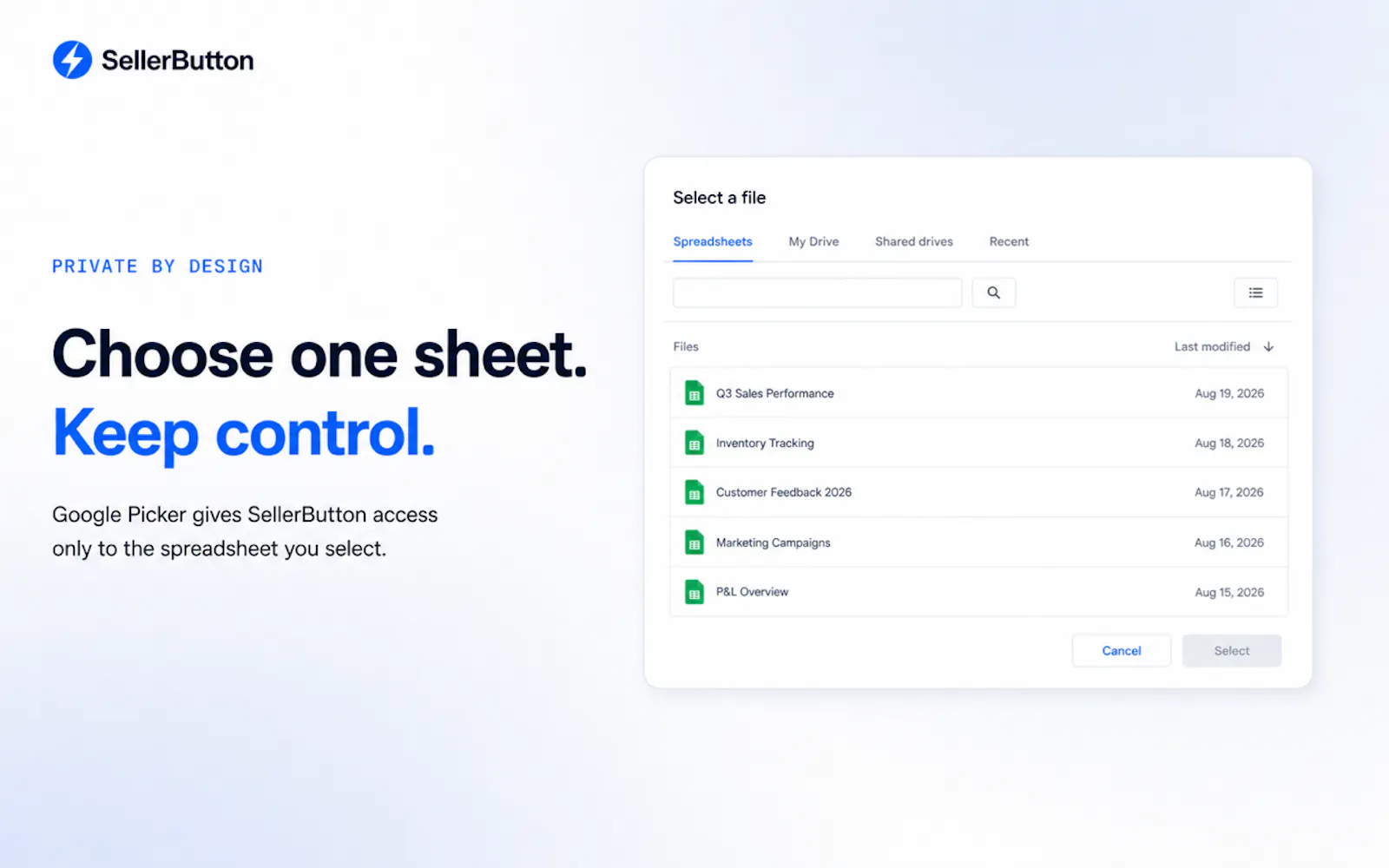 SellerButton screenshot 5