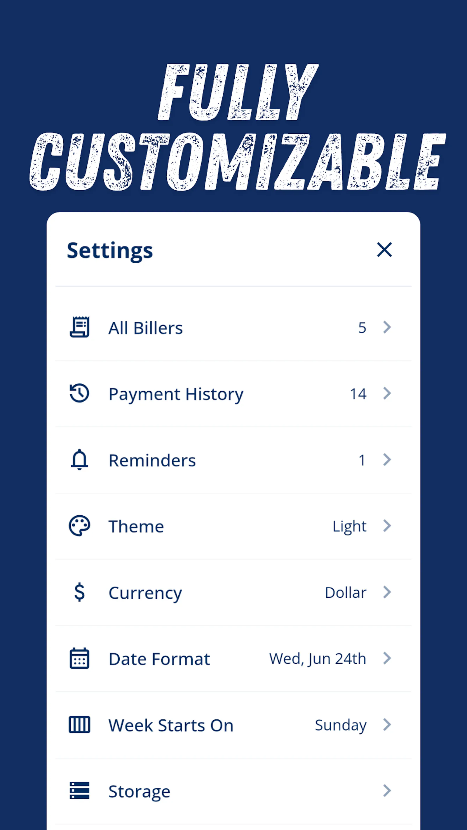 Flying Bills - BIll Reminder screenshot 8