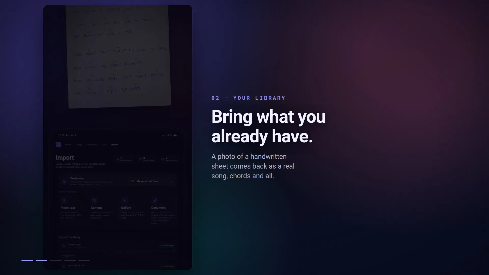 Songware gallery image