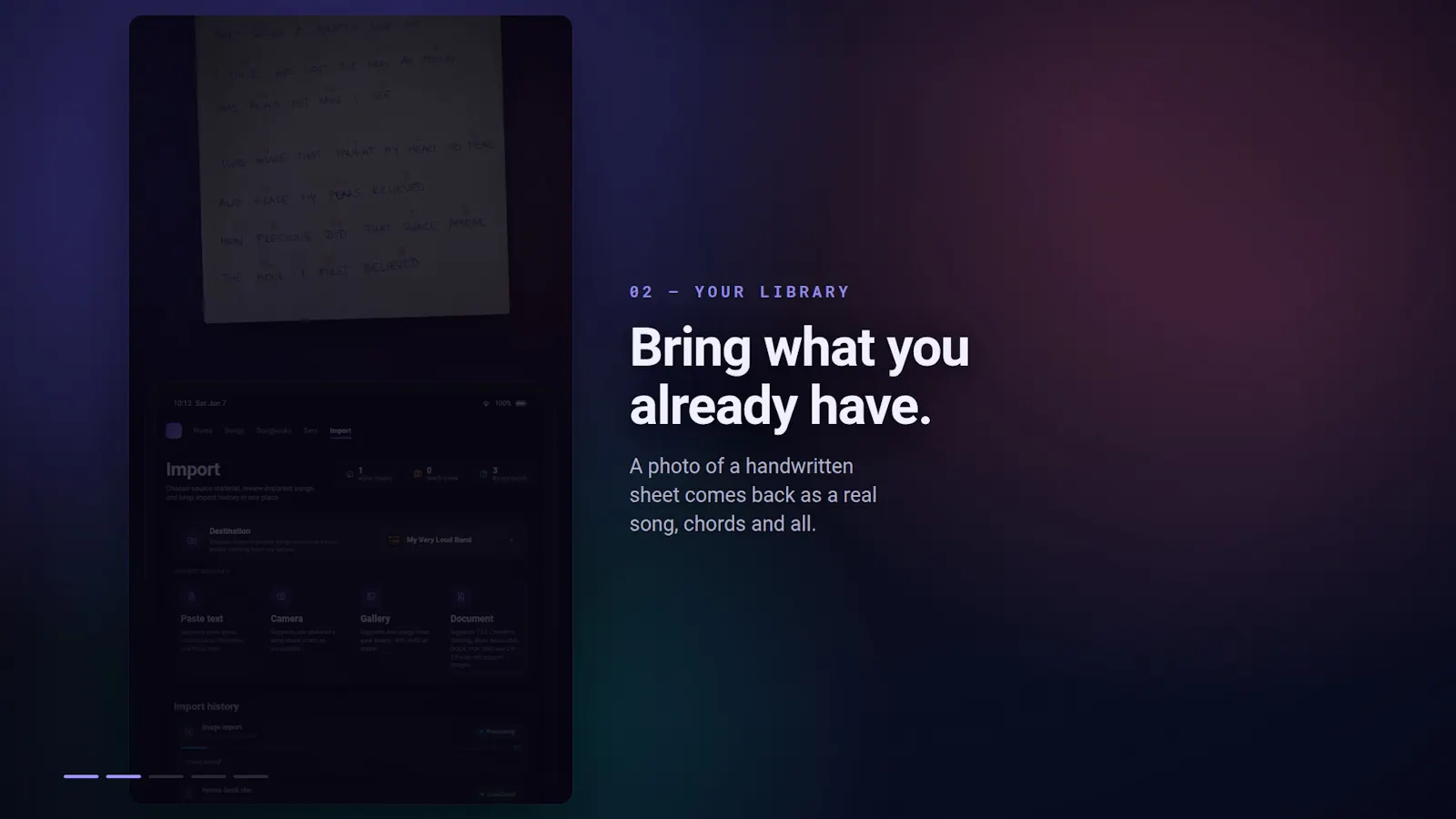 Songware screenshot 3