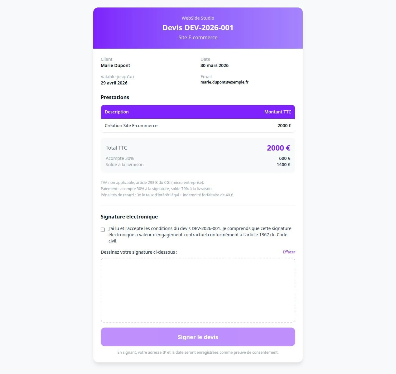 WebSide Studio gallery image