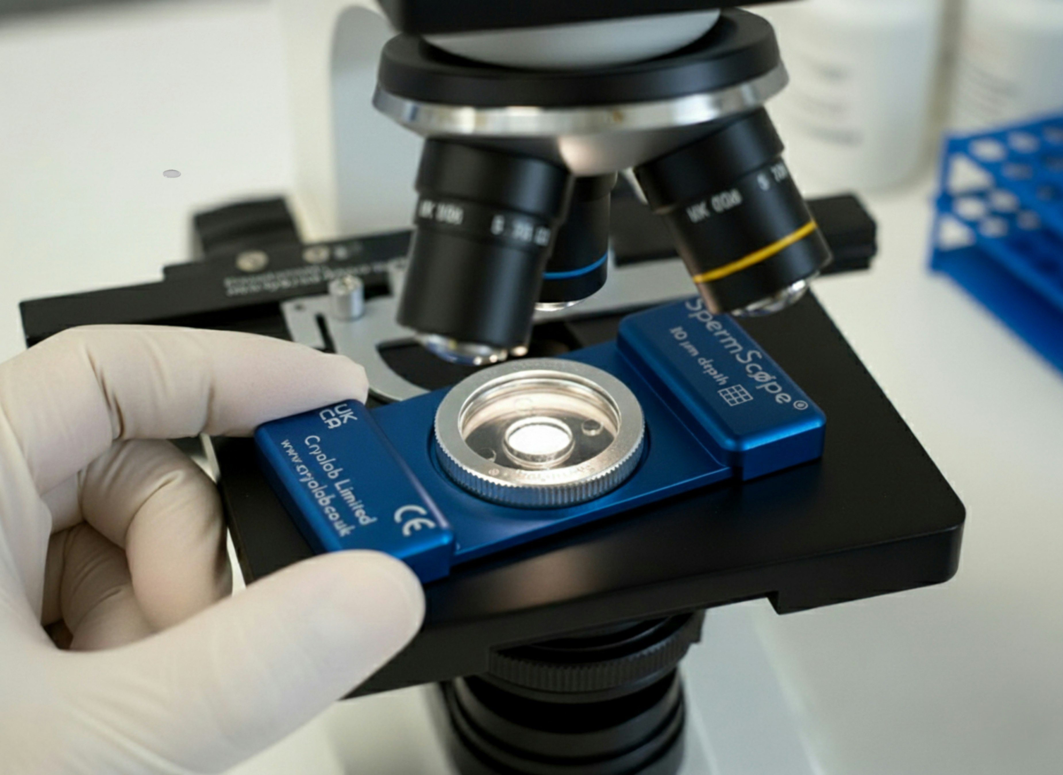 Cryolab's SpermScope® - Screenshot 2 showing product features and functionality