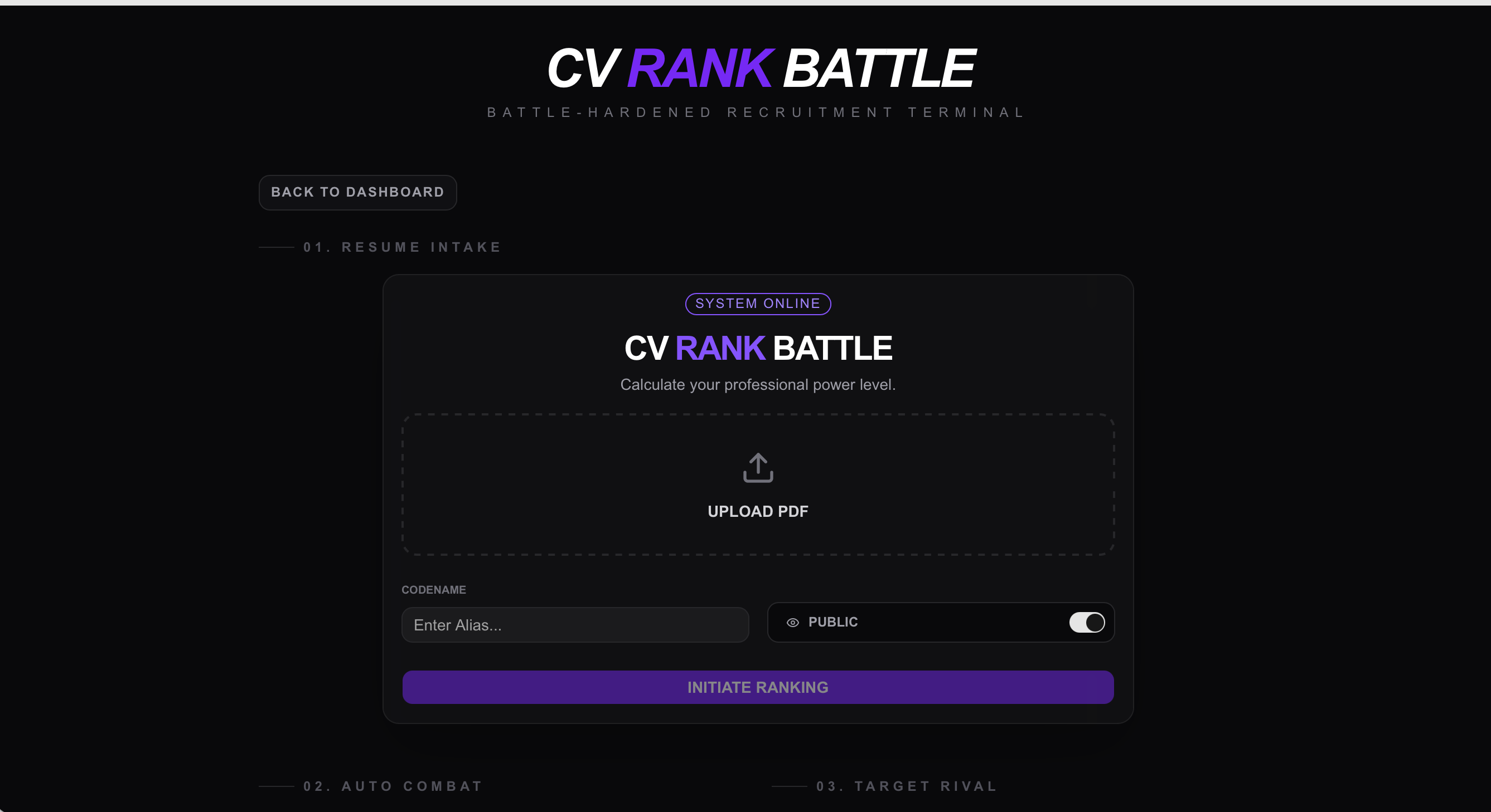 CV Rank Battle gallery image