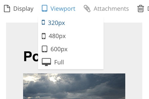 MailDev gallery image