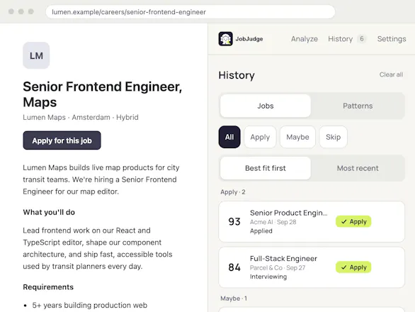 JobJudge gallery image