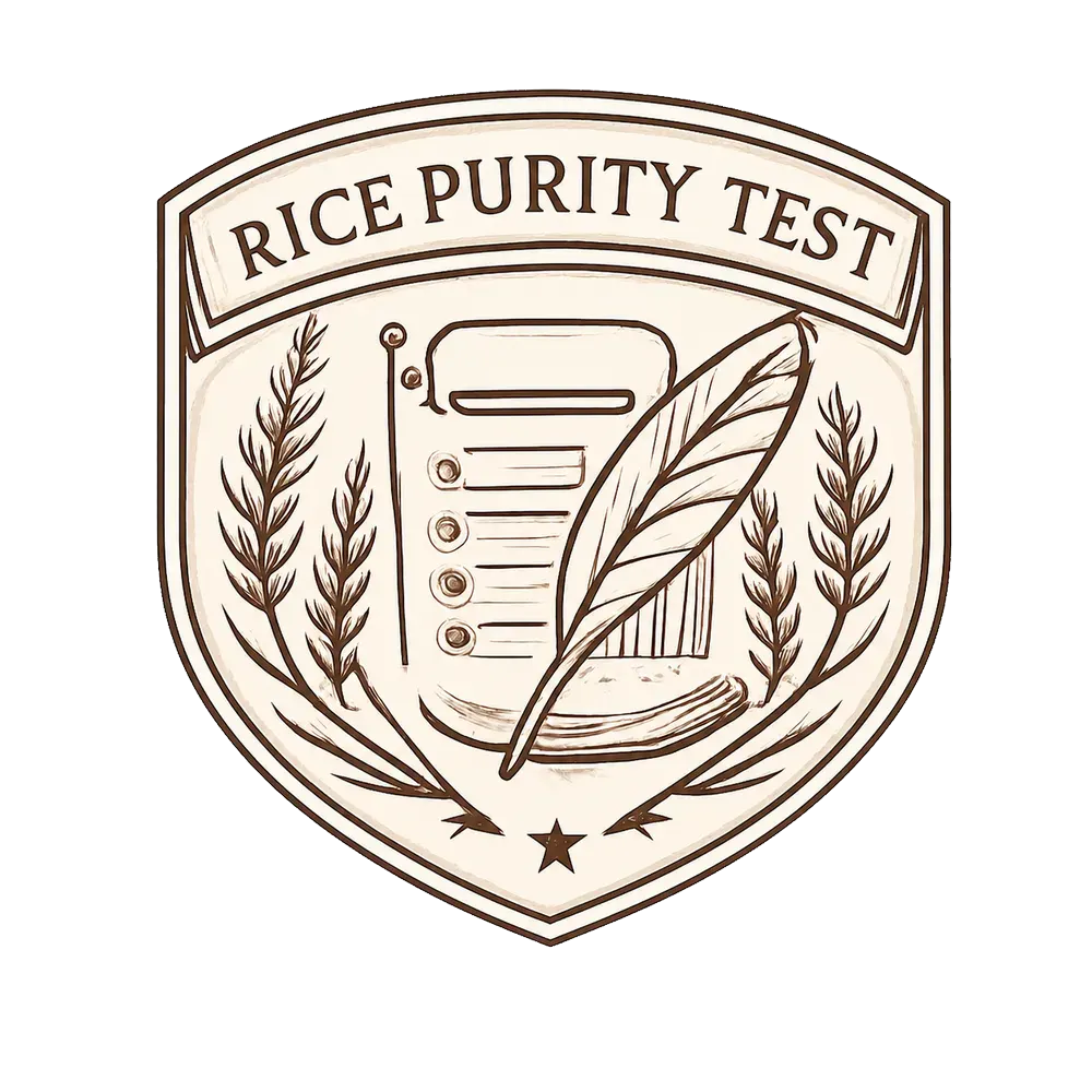 Rice Purity Test