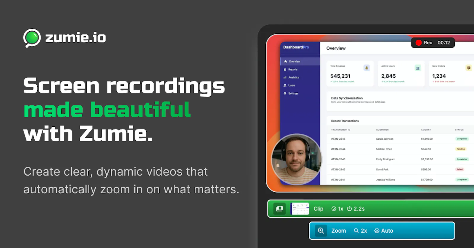 Zumie screenshot 1