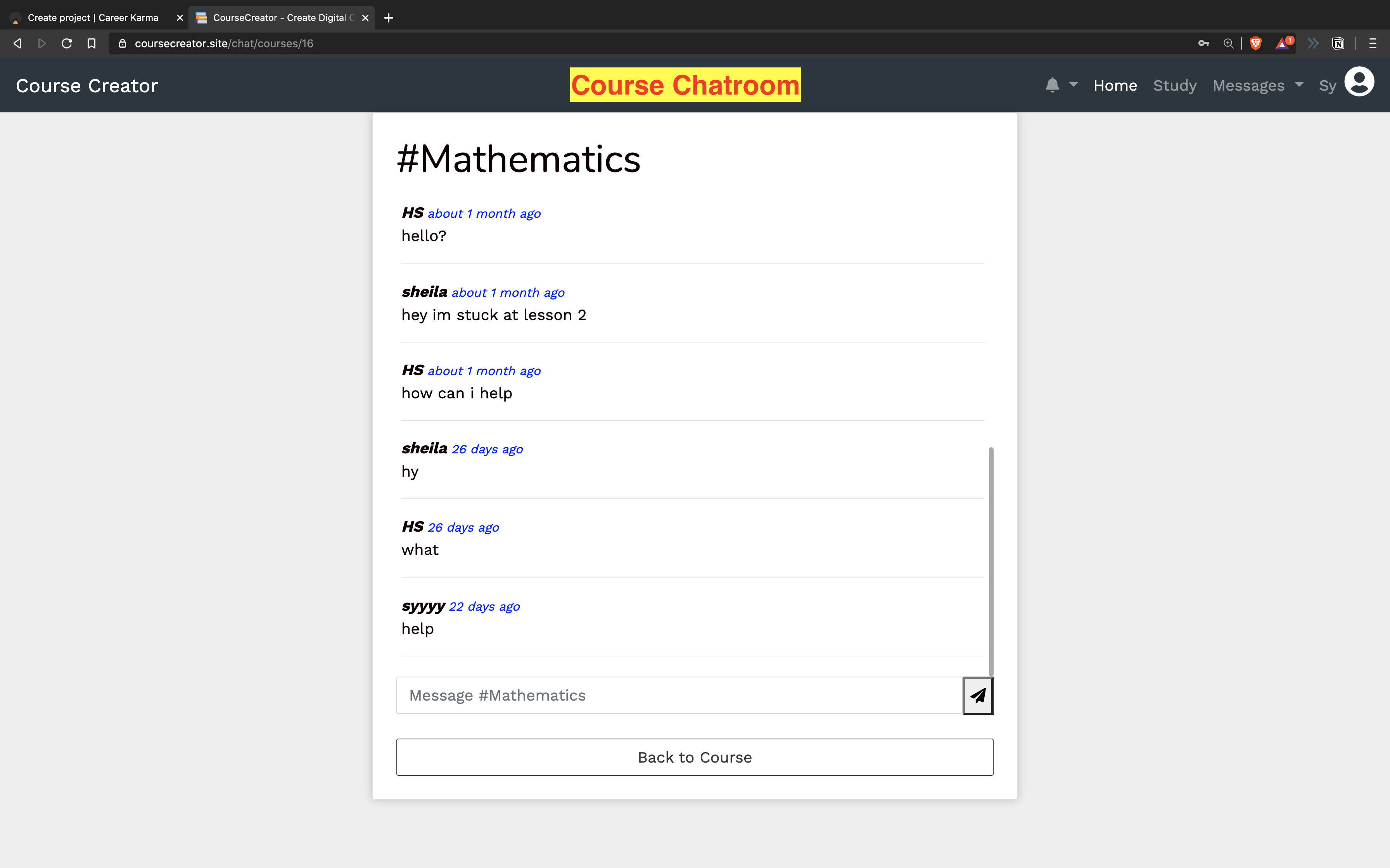 CourseCreator gallery image