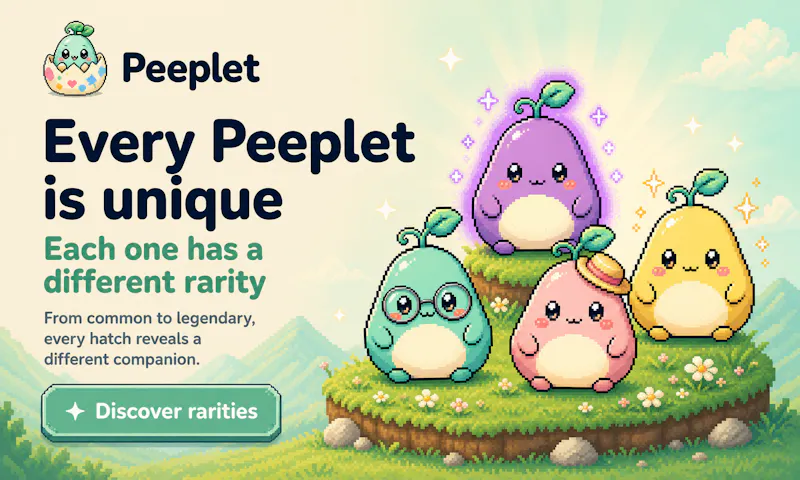 Peeplet - care for your egg screenshot 3