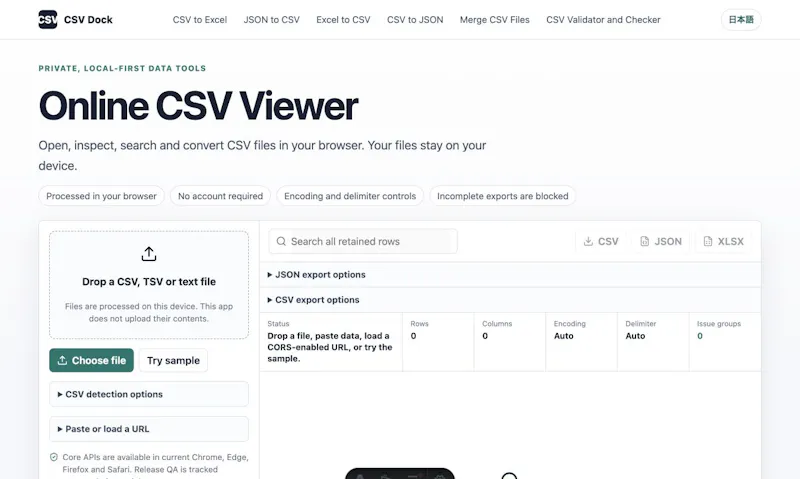 Csv Dock screenshot 4