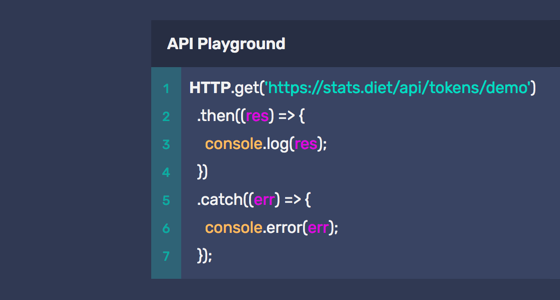 Tiny Stats API logo