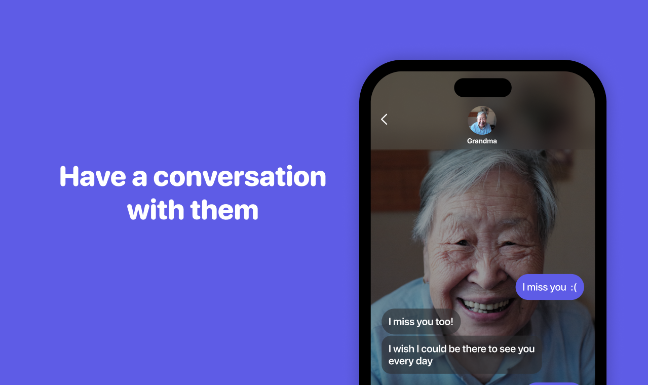 Sterne App - Bringen Sie die Lieben virtuell zurück und verwenden Sie GPT3, um zu chatten Medien 2