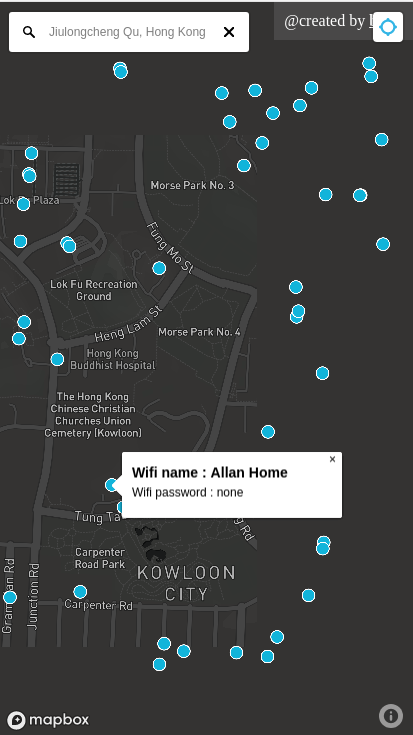 Opennetmap.co - map of wifi password of Southeast Asia gallery image