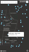 Opennetmap.co - map of wifi password of Southeast Asia gallery image