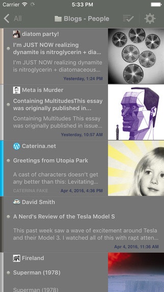 Newsblur 6.0 gallery image