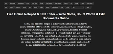 Write, Edit, Save Notes gallery image