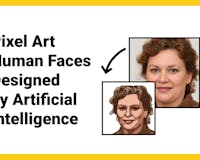 AI Pixel Art Human Face media 1