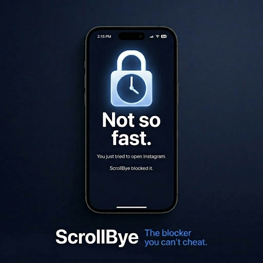 ScrollBye: No data collected App Blocker gallery image