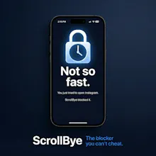 ScrollBye: No data collected App Blocker gallery image