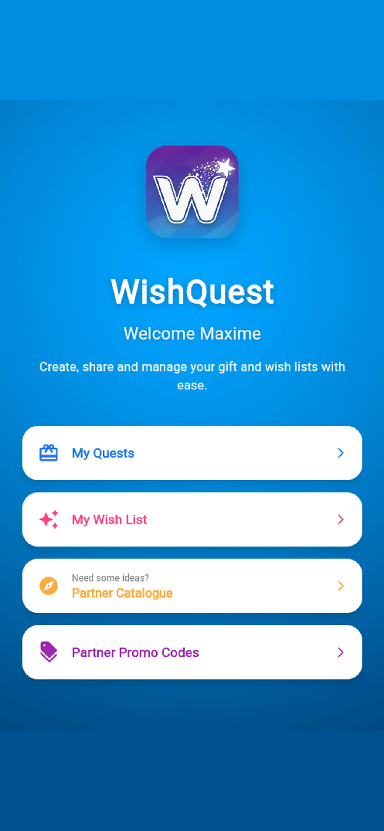 WishQuest gallery image