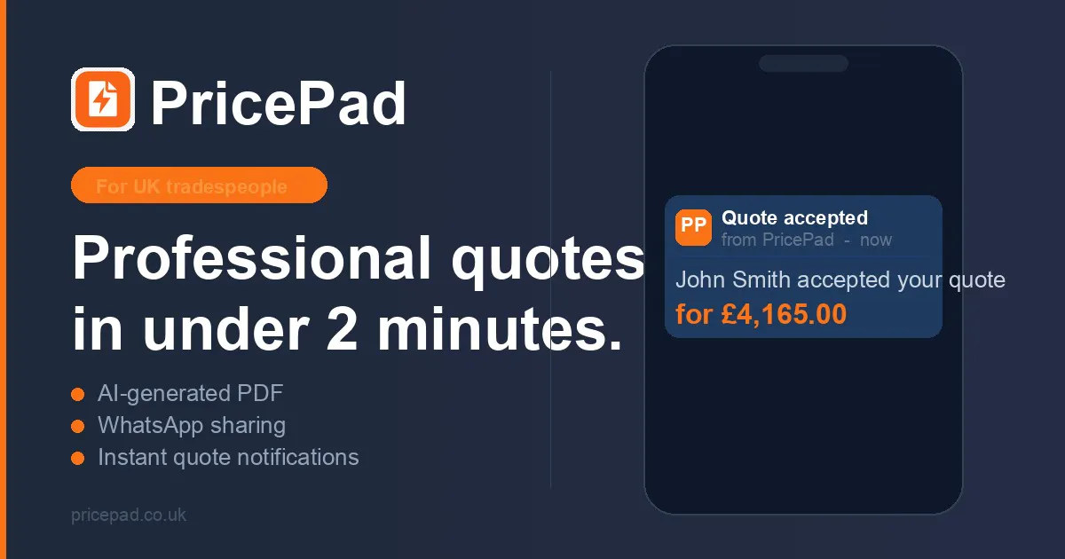 PricePad 截图 1