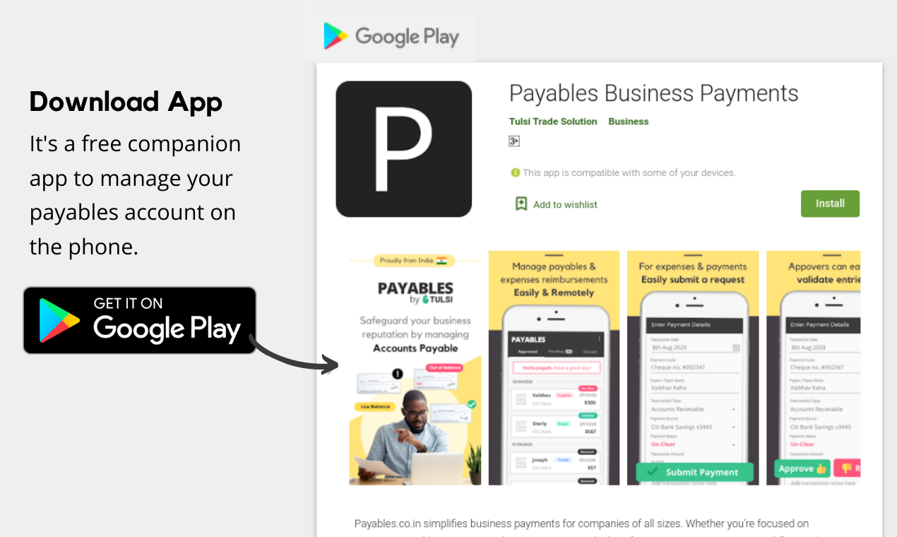 Payables by Tulsi gallery image