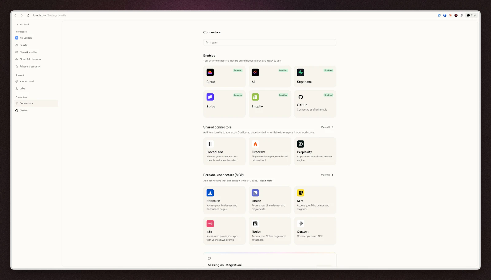 Lovable MCP Server screenshot 3