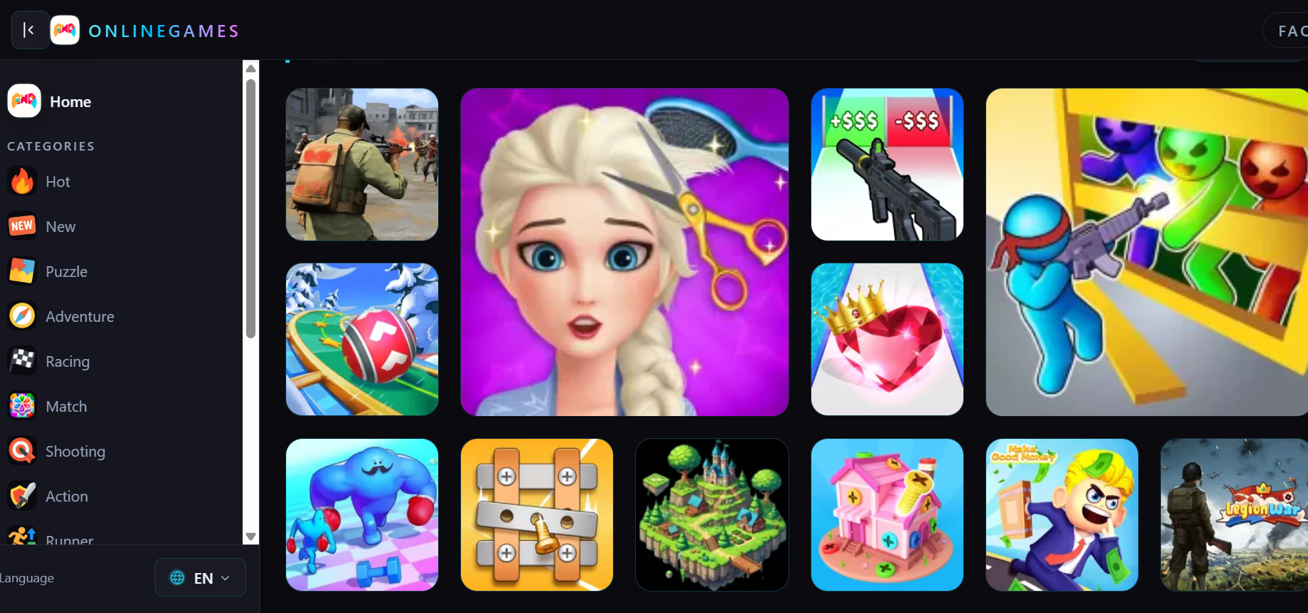 The Ultimate Hub for Addicting Games gallery image