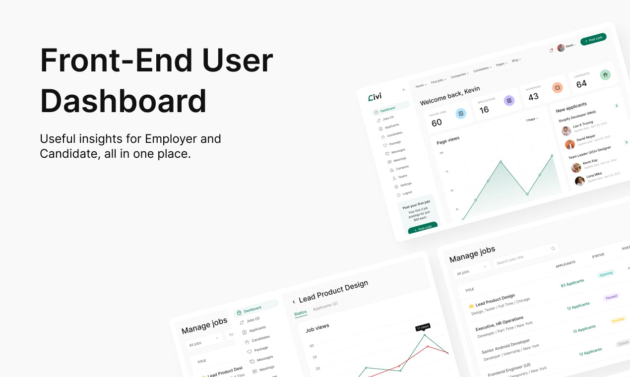 Média Civi - Smart Job Board WordPress Thème 5