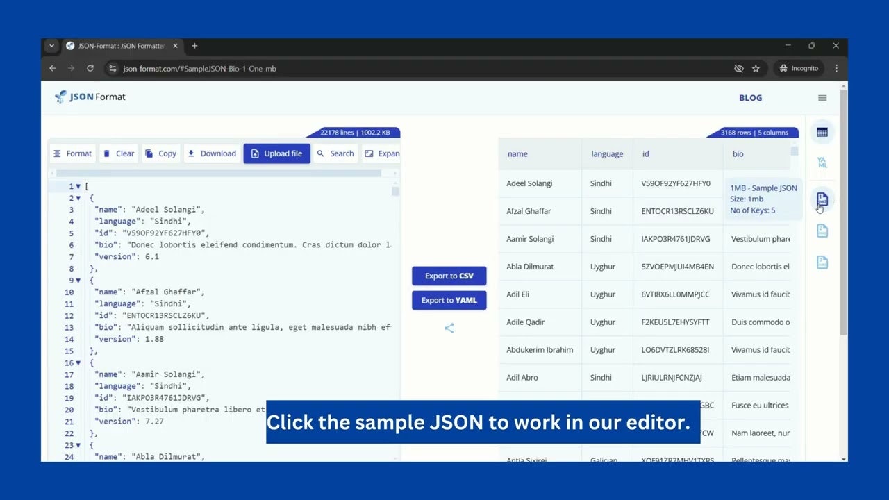 JSON-Format Editor gallery image