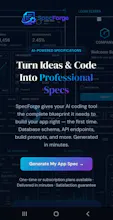 SpecForge gallery image
