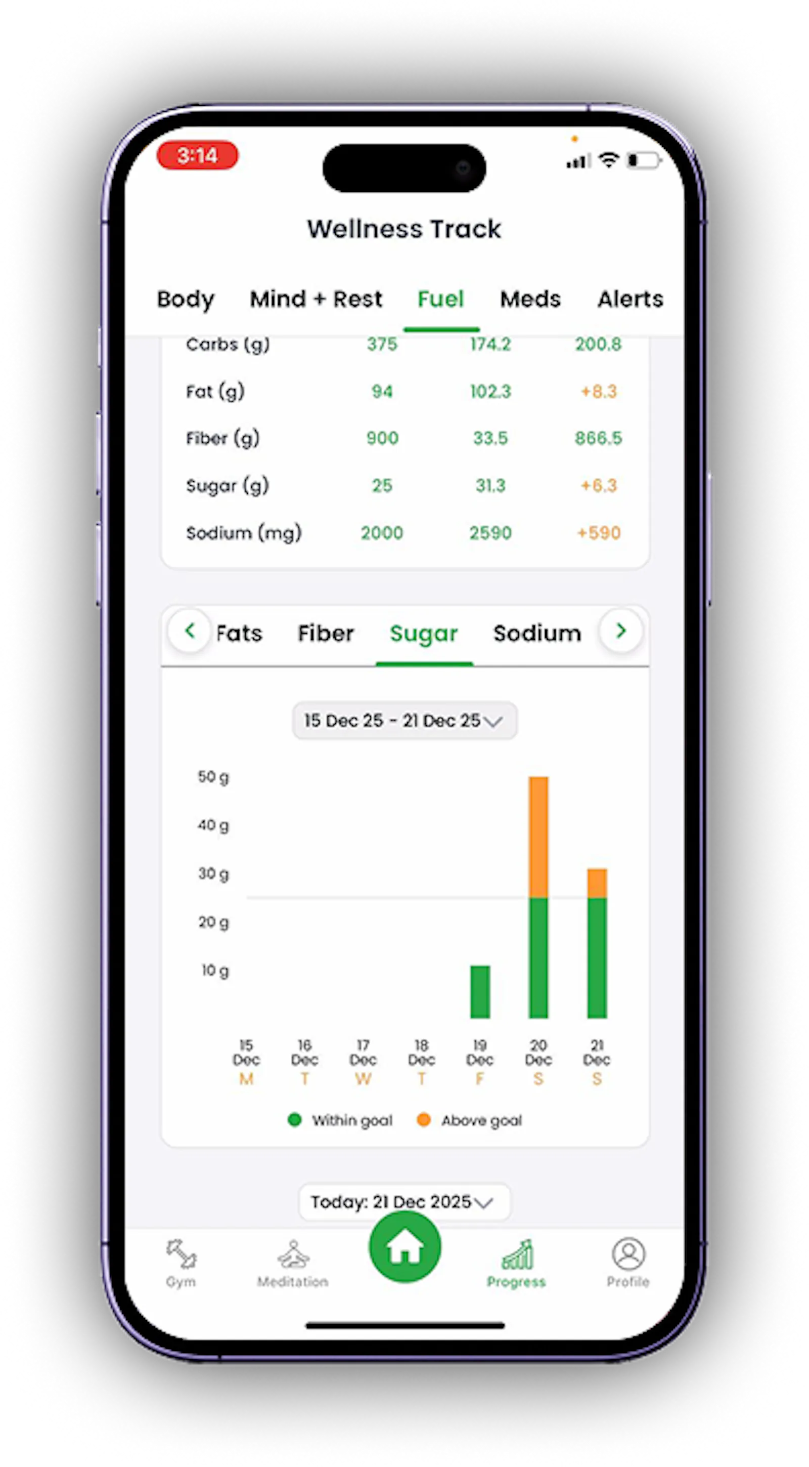 WellVantage screenshot 3