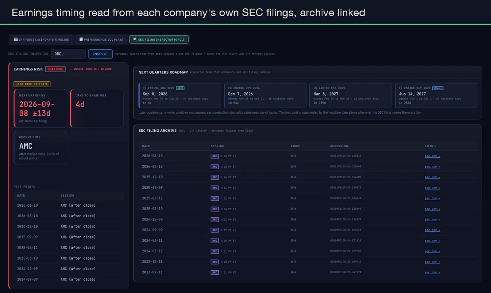 Optionscanner screenshot 9