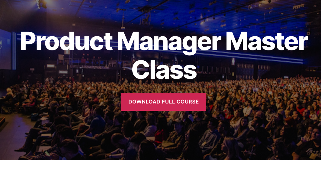 {Free} Product Management master class Jobs & Careers Product Hunt