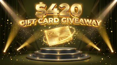 $420 Gift Card Up for Grabs: Enter in gallery image