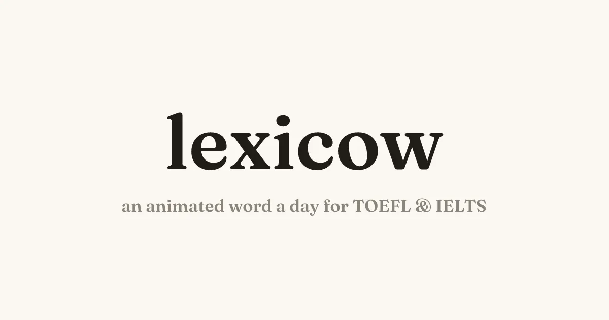 An Animated Word a Day for TOEFL & IELTS gallery image