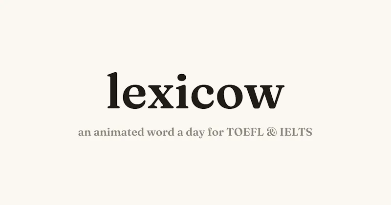 An Animated Word a Day for TOEFL & IELTS screenshot 1