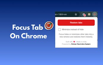 Focus Tab gallery image