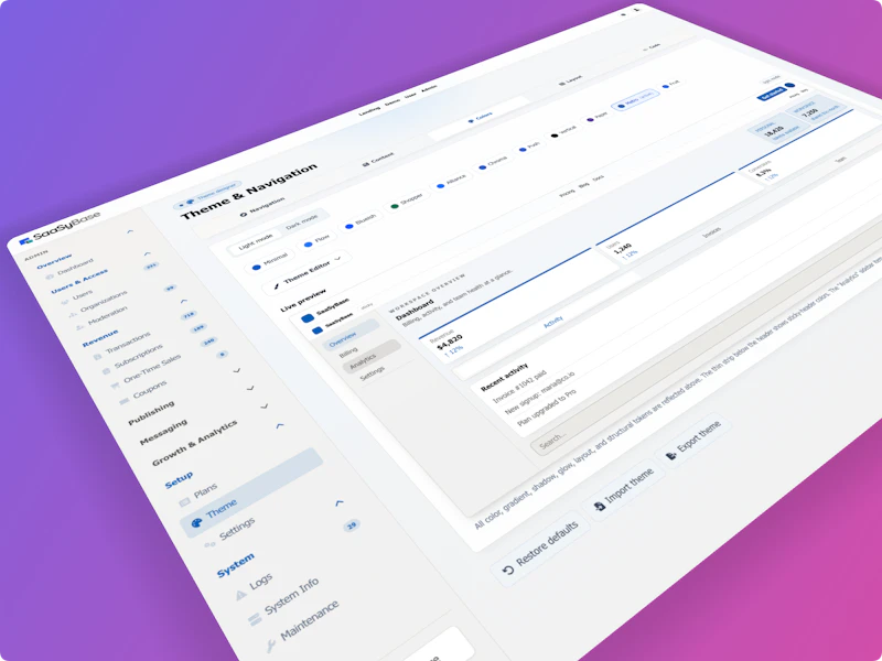SaaSyBase screenshot 2