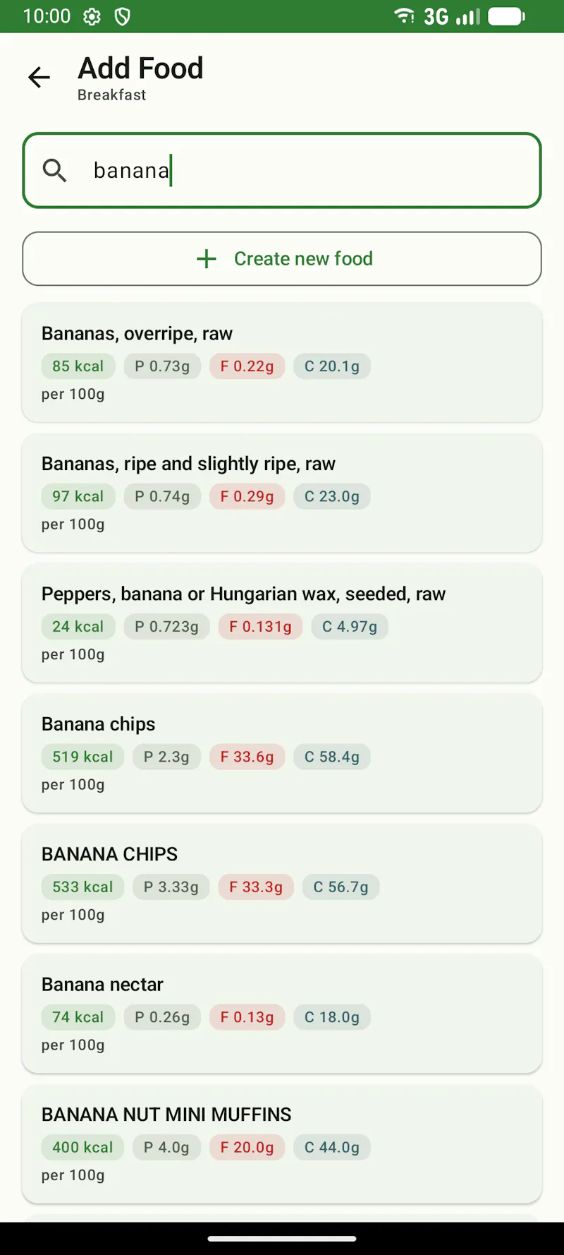 Forklift: Nutrition Tracker screenshot 2